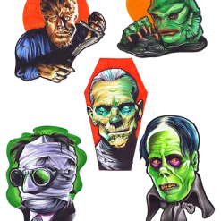 Trick Or Treat Studios Halloween Universal Classic Monsters Wall Decor Series 1 Collection