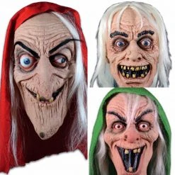 Trick Or Treat Studios EC Comic Collection Tales From The Crypt SET OF 3 WITCH KEEPER Halloween Mask